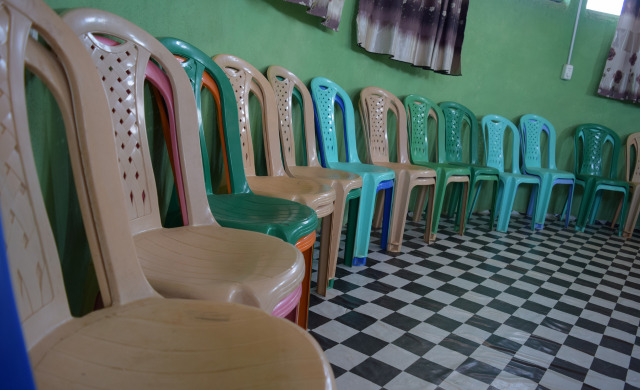 Chairs in a room